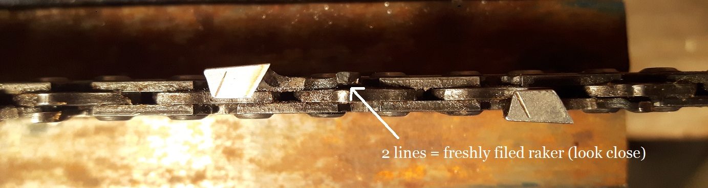 Rake Chain Saw Chain Maintenance & Sharpening | Educated Climber.com